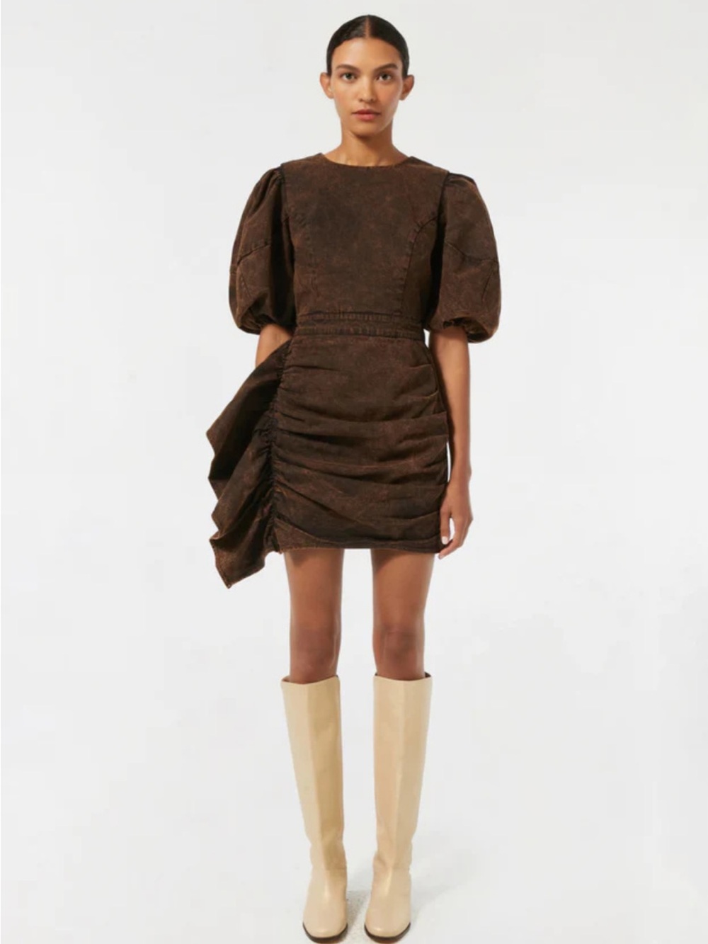 RHODE - Pia Dress in Mocha (Sz 2)